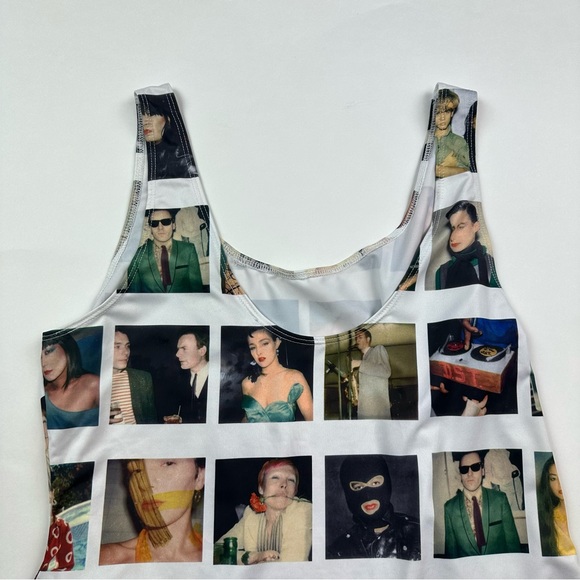 Forever 21 x Maripol Polaroid Photo Snapshot Bodysuit Size 2X - Picture 6 of 10